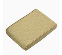 Coussin D'accoudoir Voiture pour Dodge Challenger III 2014-2017 2018 2019 2020 2021 2022, Cuir Accoudoir Console Central Housse, Intérieur Accessoires,Beige