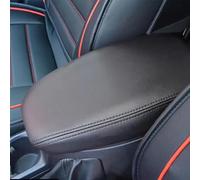 Coussin D'accoudoir Voiture pour Ford Escort 2015-2019, Housse Accoudoir Console Centrale Couvercle Boîte D'accoudoir Accessoires Intérieurs,Black Line
