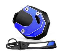 Coussin D'agrandissement De Béquille Latérale De Pied Moto Pour NC750X NC 750X NC750 X 2014-2024 2025 Coussin Béquille Moto(C 2021-2025 Blue)