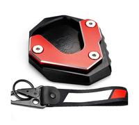 Coussin D'agrandissement De Béquille Latérale De Pied Moto Pour NC750X NC 750X NC750 X 2014-2024 2025 Coussin Béquille Moto(C 2014-2020 Red)