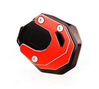 Coussin D'agrandissement De Béquille Latérale De Pied Moto Pour NC750X NC 750X NC750 X 2014-2024 2025 Coussin Béquille Moto(2021-2025 Red)