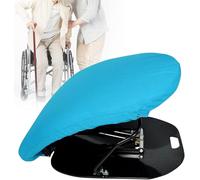 Coussin d'aide au siège avec double pompe à air, levage hydraulique, mousse à mémoire de forme, support réglable jusqu'à 90 kg pour fauteuils et canapés