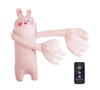 - Coussin d'aide au sommeil en forme d'animal avec télécommande | Coussin apaisant pour nourrisson, décoration de maternelle, pour nouveau-né, tout-petit, émotions apaisantes, jouet, fête prénatale