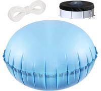 Coussin d'air de piscine-Accessoire d'hiver-80 x 80 cm-Coussin d'air pour piscine-XXL-Rond-360 cm-Protection hivernale épaisse-0,6 mm-Pour bâche de piscine-Portable et