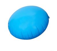 Coussin d'air rond 150 cm pour piscine hors sol (C) | Égaliseur de glace, rond de 150 cm, avec corde de fixation, empêche les dommages causés par la glace, installation facile