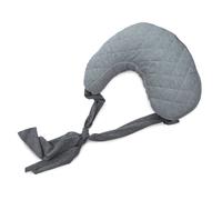 Chicco Boppy Anywhere Coussin d'allaitement pour bébé de 0 mois en avant, forme anatomique, coussin et nid de bébé pour l'allaitement maternel ou avec biberon Gris