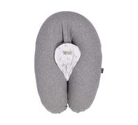 Coussin d'allaitement et de grossesse 3en1 Multirelax gris chiné Lapins