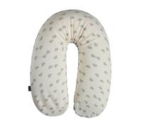 Candide - Coussin de maternité Jersey c½urs/gris