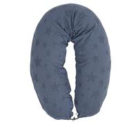 Coussin d'allaitement et de Grossesse | Maternité Bebe Oreiller XXL 190 x 30 cm | Remplissage Hypoallergénique | Taie 100% Coton Amovible et Lavable