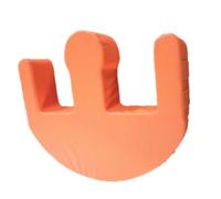 Coussin d'allaitement multifonction en forme de U pour personnes alitées, coussin tournant doux, amovible, imperméable, idéal pour les soins et le confort du patient