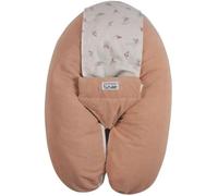 Coussin D'allaitement Multirelax Eponge - Microfibre Rose Peach - Tinéo