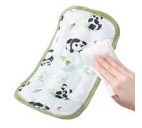 Coussin d'allaitement pour , 28 x 16 cm, manchon d'allaitement - Sangle élastique réglable - Imprimé animal - Pour maman, papa, cou, allaitement, prévention de la surchauffe, par temps chaud