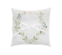 Générique Coussin Mariage ALLIANCES VÉGÉTAL 18X18CM Blanc