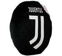 Coussin d'ameublement en Peluche Original et Officiel Juventus Nouveau Logo JJ