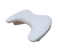 Coussin d'appui pour les mains et les bras, Arm Rest For Nails Tilt Manicure Cushion 2 Hands Portable Removable PU White Black(WHITE)