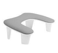 Coussin d'appui pour les mains et les bras, Two-Hand Portable Arm Rest For Nails, Manicure Cushion With Tilt Design, PU, Multicolor(Gray)