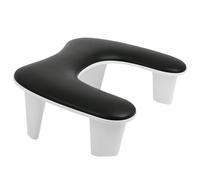 Coussin d'appui pour les mains et les bras, Two-Hand Portable Arm Rest For Nails, Manicure Cushion With Tilt Design, PU, Multicolor(Black)