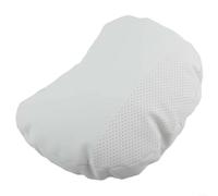 Coussin d'appui-tête réglable en mousse à mémoire de forme pour voiture Tesla pour siège conçu pour améliorer le confort de conduite en soulageant les raideurs musculaires du cou et la tension (blanc)