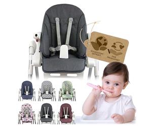 Coussin d'assise compatible avec Peg Perego Zero3 et Siesta (gris foncé