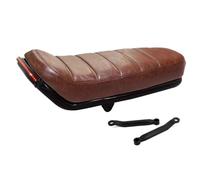 Coussin d'assise Coussin de siège Bobber Convient pour 450 en cuir PU imperméable, avec frein fluide intégré et clignotants, feux arrière(A)