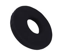 Coussin D'assise de 34 Cm, Coussin de Lit D'allaitement de Forme Circulaire pour Fauteuil Roulant pour Soulager la Douleur, Oreiller Beignet Noir Facile à Nettoyer pour Douleur au Coccyx, Oreiller Hém