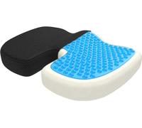 Coussin d'assise, en forme de U Orthopédique Hémorroïdes Coussin d'assise ergonomique pour le soulagement du coccyx et le mal de dos, coussin d'assise en gel de prime pour chaise de bureau Chaise & ch