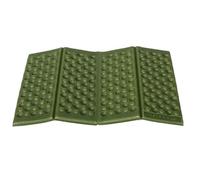 Coussin d'assise en mousse EVA pour tapis de parking pliable pour pique-nique, camping, randonnée - Coussin compact pour la détente en plein air (vert militaire, taille unique)