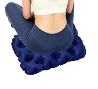 Coussin d'assise gonflable,Tapis de confort imperméable et portable,Coussin de Siège Nomade - Pour se reposer : bureau, fauteuil roulant, stade, tribune, gaming, maison, salle à manger, camping,