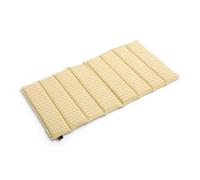 Coussin D'assise HAY Terrazza 82x40 à Rayures Jaunes Audacieuses