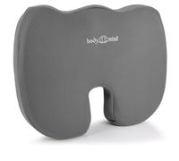 Coussin d'assise orthopédique Soutien ergonome pour chaise de bureau et pour voiture ; réduit la douleur, favorise la circulation sanguine, soulage le coccyx et la colonne vertébrale. (H3 - Dur)