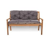 Coussin d'assise pour balancelle hollywoodienne - Banc avec dossier - Coussin de balançoire de jardin - Coussin d'extérieur (120 x 60 x 50, anthracite)