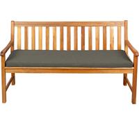 Coussin d'assise pour banc, balançoire de jardin, siège, lisse. FK5 (120x30x5, Vert foncé)