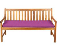 Coussin d'assise pour banc, balançoire de jardin, siège, lisse. FK5 (140x30x5, Rose)