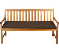 Coussin d'assise pour banc, balançoire de jardin, siège, lisse. FK5 (200x30x5, marron)