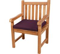 Coussin d'assise pour banc, balançoire de jardin, siège, lisse. FK5 (45x45x5, Violet)