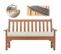 Coussin D'assise pour Banc D'intérieur avec Housse Amovible, Coussin de Banc Antidérapant de 5 Cm D'épaisseur, pour Banquette D'extérieur en Rembourrage en Mousse,N01,140x50x5cm