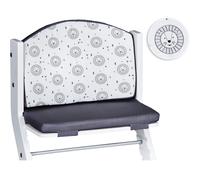 Coussin d'assise pour chaise haute basic Grey Lions