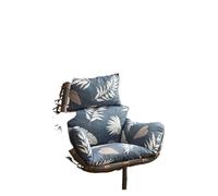 Coussin d'assise pour fauteuil suspendu, Coussin de balançoire en forme d'œuf, coussin panier suspendu sans chaise(Maple Leaf)