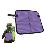 Coussin d'assise pour randonnée, matelas pliable imperméable avec Coussin de siège portable pour camping, randonnée, avion, voyage, événements sportifs en plein air