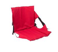 Coussin d'assise pour tribunes, coussin de stade, coussin d'assise, pliable, avec soutien dorsal, siège multifonctionnel, légèrement rembourré, avec poche en filet, pour événements sportifs, concerts