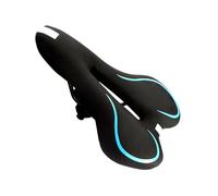 Coussin d'assise pour vélo | Selle de vélo de route creuse confortable en gel | Selle de vélo antidérapante avec bandes réfléchissantes pour vélo de longue distance