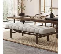 Coussin d'assise rectangulaire super doux avec fond antidérapant - Coussin épais rembourré en mousse haute densité pour jardin, intérieur, cuisine et salle à manger