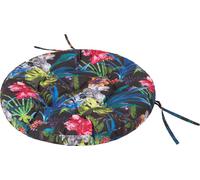 Coussin d'assise "Stork" pour balançoire nid 65x65 cm - 8 cm d'épaisseur, avec bandes, résistant aux intempéries | Pillowprim