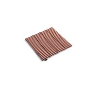 Coussin D'assise Terrazza 40x40 Terracotta à Rayures Audacieuses