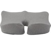 Coussin d'assise universel en mousse à mémoire de forme - rafraîchissant, respirant et soulageant la pression pour les chaises de bureau et les bancs d'étudiants,Gris clair