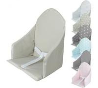 Monsieur Bébé - Coussin d'assise universel Miam avec harnais pour chaise haute bébé - 7 coloris