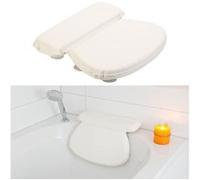 Coussin de baignoire avec surface lisse et ventouses