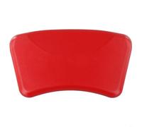 Coussin de baignoire avec ventouses puissantes pour un confort et une relaxation améliorés pendant l'heure du bain (rouge)