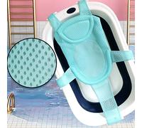 Coussin De Baignoire Réglable Pour Nouveau-Né, Coussin De Siège Antidérapant En Forme De Croix, Tapis De Filet De Bain Pour Bébé, Berceau De Douche Pour Enfants, Siège De Lit