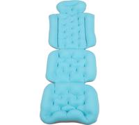 Coussin de bain adulte pour tout le corps empêchant le coussin de bain amovible et lavable d'être bleu avec de fortes ventouses